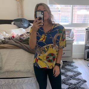 Sailboat short sleeve shirt